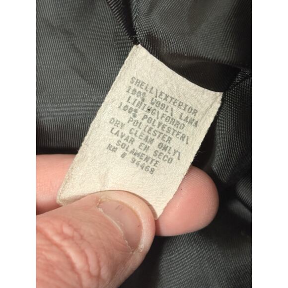 Braetan Women’s Sz M Wool Outdoor Hooded Coat Black Long Sleeve Lined - Picture 5 of 5